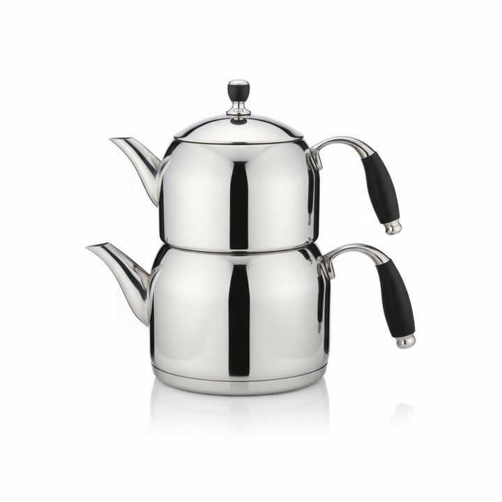 Almina Mona Large Tekandesæt 1,5L / 3L – 18/10 Rustfrit Stål | Induktion