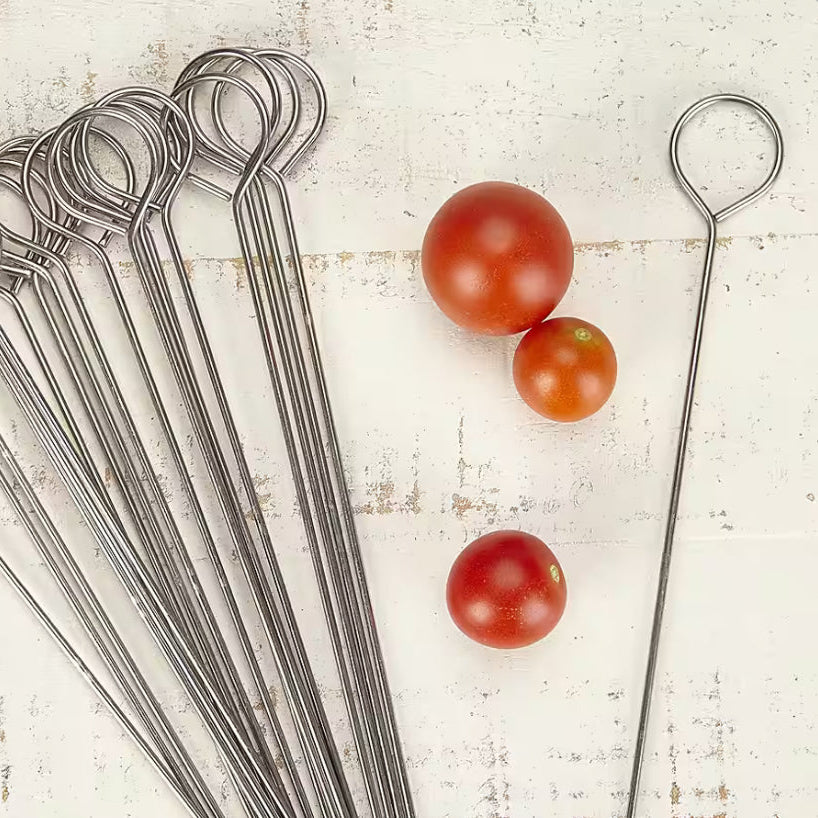 Grillspyd i Metal 42 cm - 6 stk