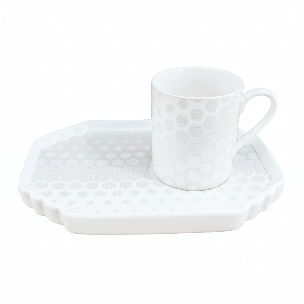 Schäfer Espressosæt 12 Dele – 100 ml - Bikagemønster