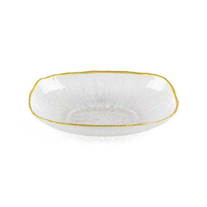 Bricard Rexy Glasskål 25 cm - Klar m/Guldkant