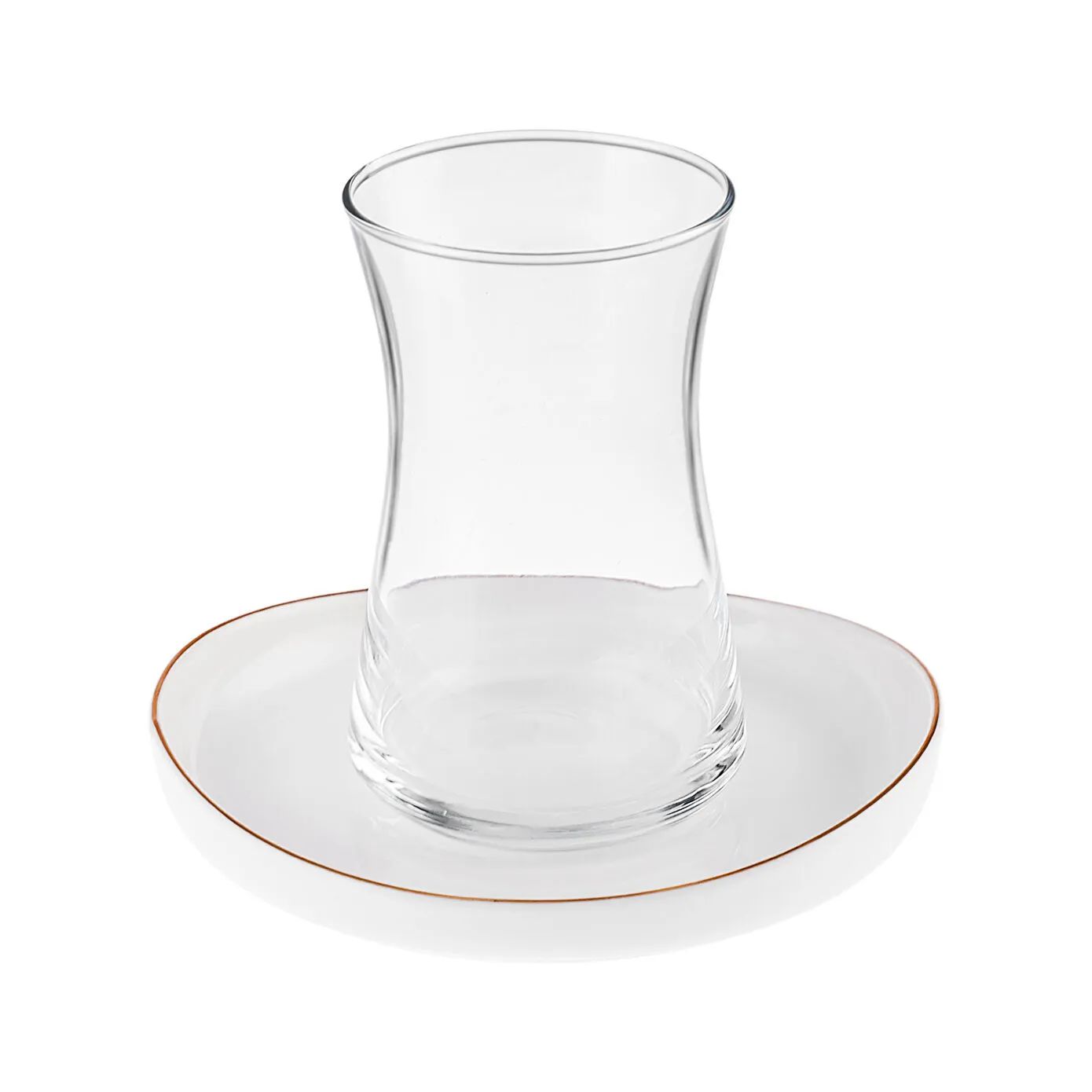 Karaca Streamline Hole 12-delt 6-personers Glas Tesæt 165 ml