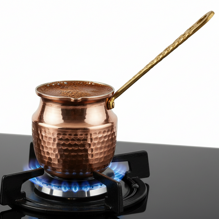 Karaca Alacahöyük Kobber Kaffekande – Stor - 500 ml