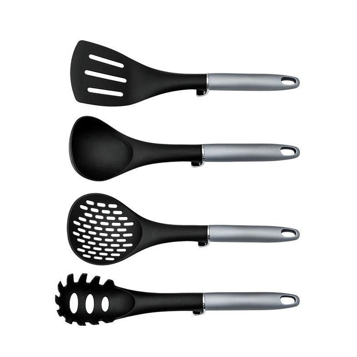 SCHÄFER Metallic Silver - 10-delt Kniv- og Køkkenredskabssæt