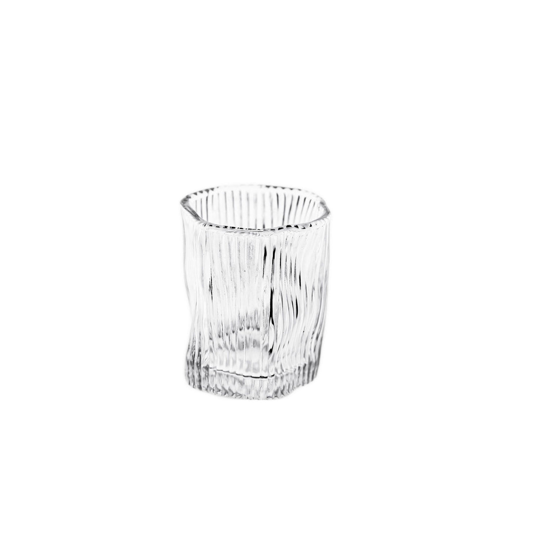 Almina Artic Terra Piccolo Glassæt 6 stk. - 60 ml - Riflet Overflade
