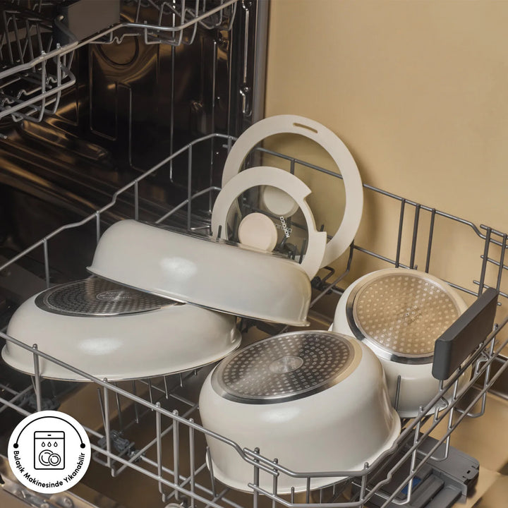 Karaca x Refika Swiss Crystal Almond 9 Dele Grydesæt