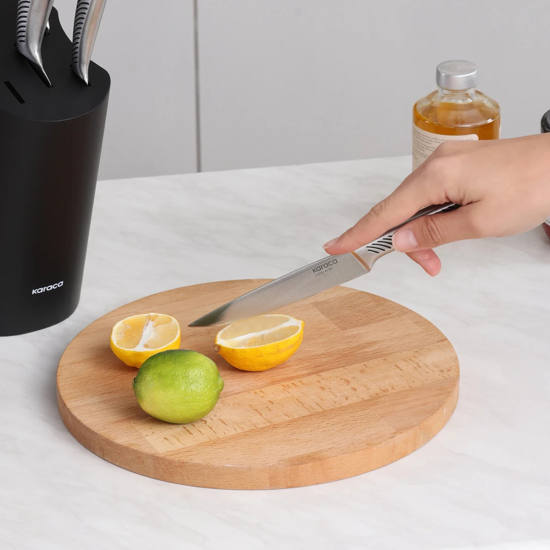 Karaca Thor 6-delt Knivsæt m/Knivblok