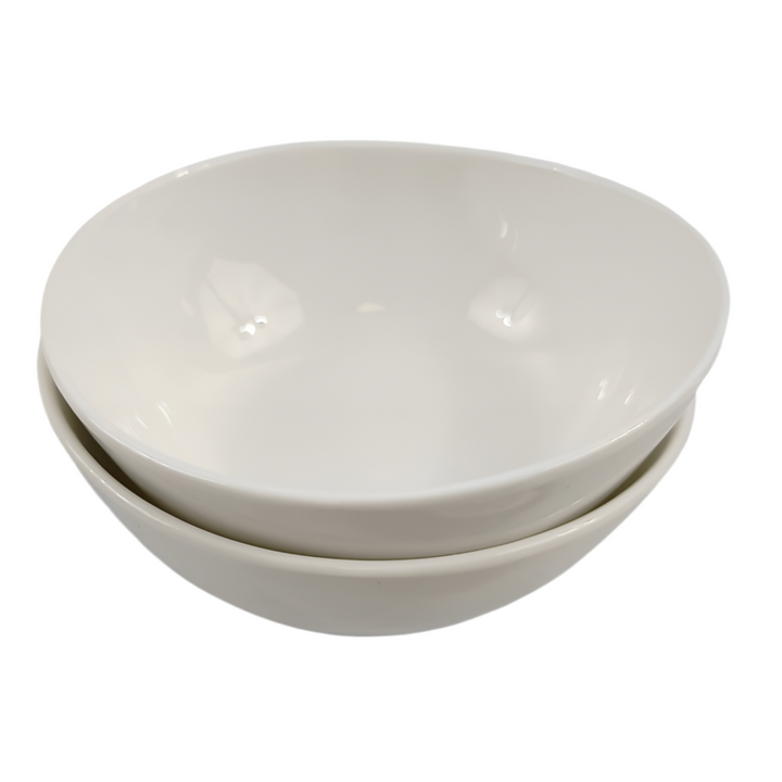 Hvid Porcelænssæt 6 Pers. 27 Dele - Almina Arte