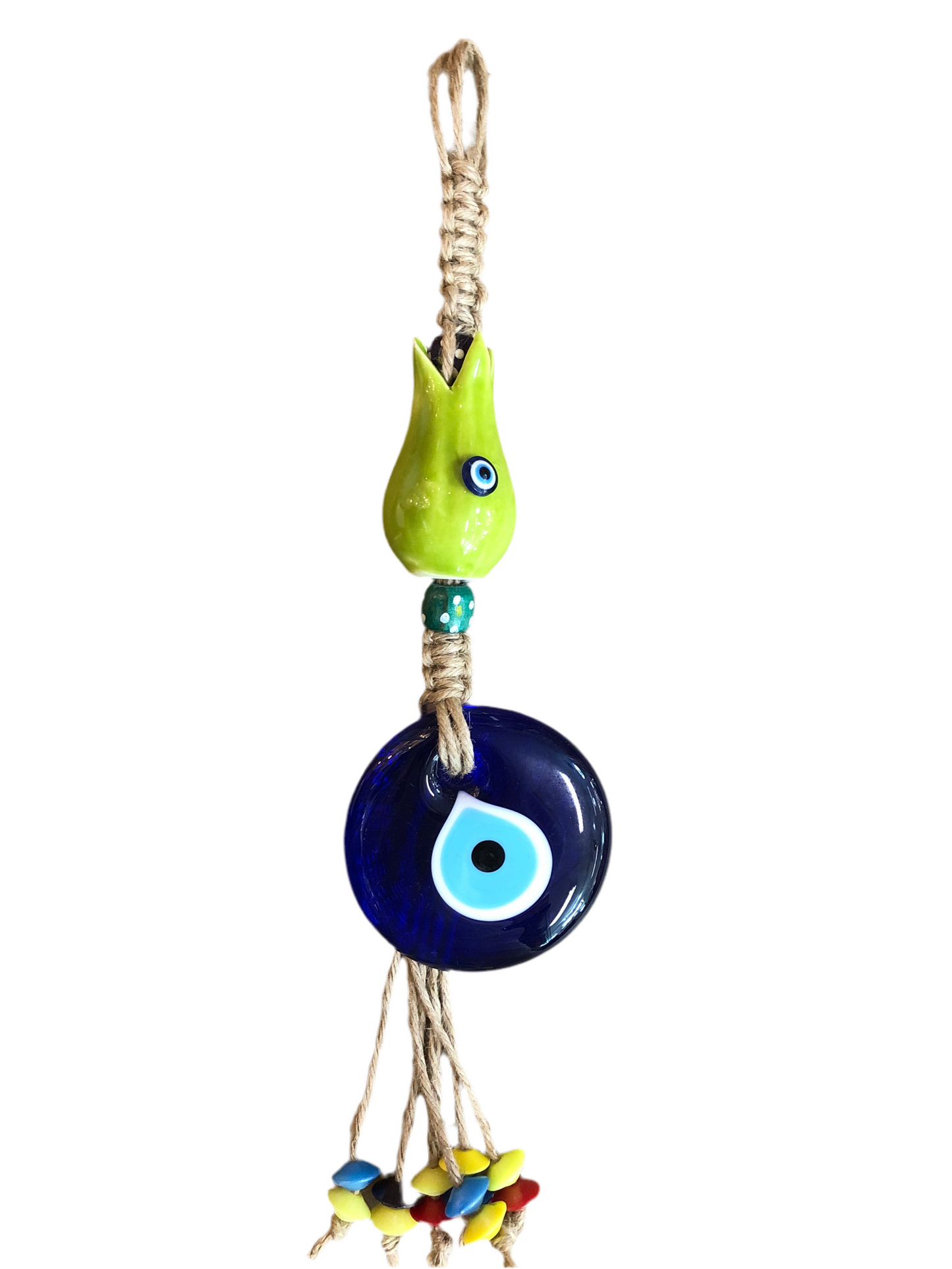 Onde Øje Amulet 8x28 cm 3 Farvevarianter