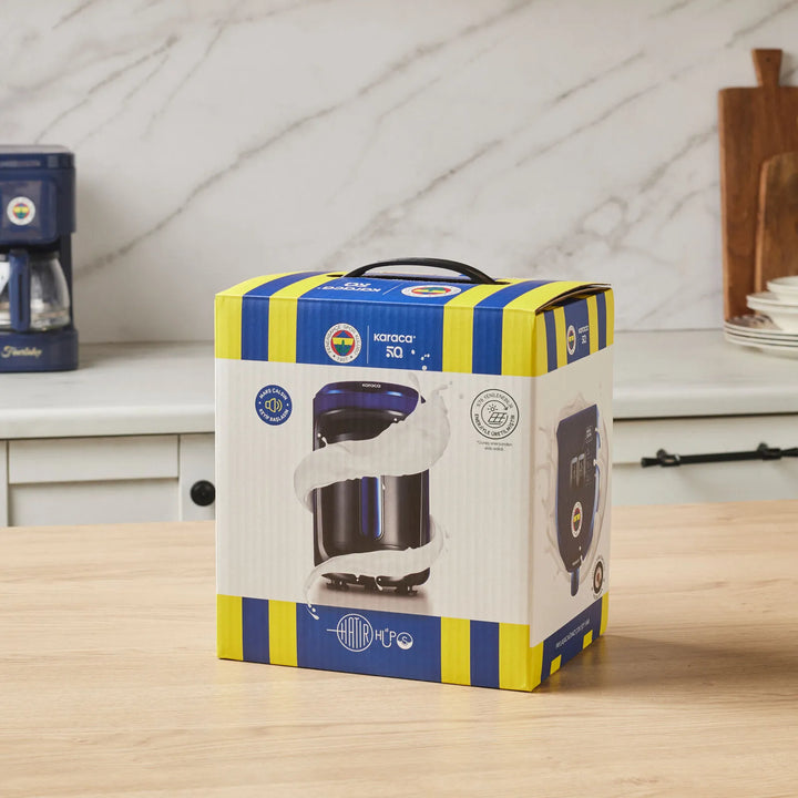 Karaca x Fenerbahçe Hatır Hüps Mælkebaseret Tyrkisk Kaffemaskine - Marineblå