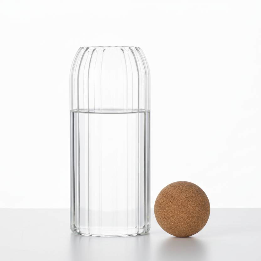 Schäfer Borosilikat Glas Karaffel – 1 L