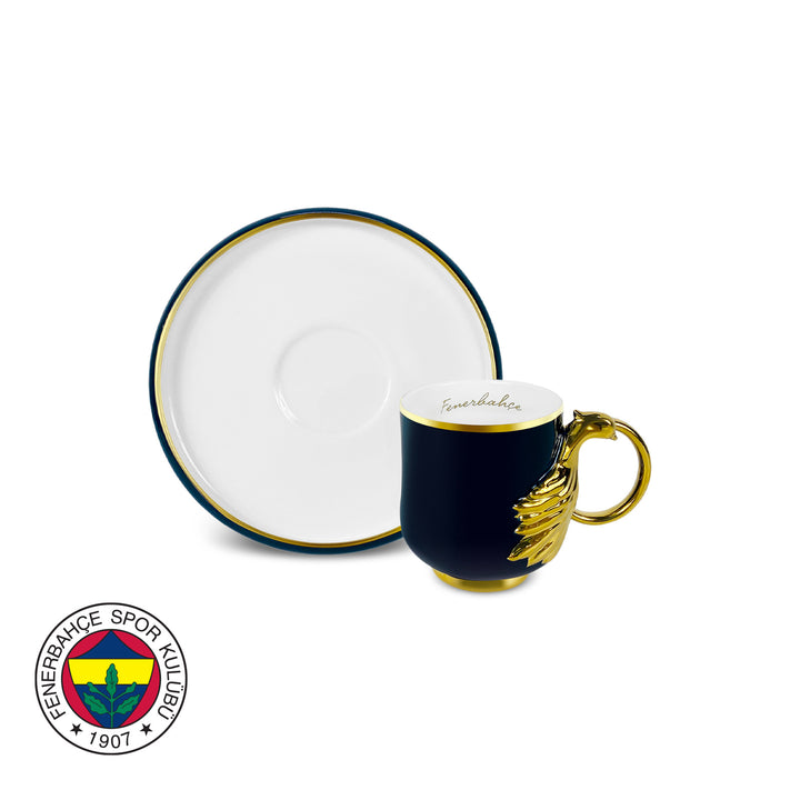 Karaca x Fenerbahçe Kaffekopssæt – 2 personer, 90 ml
