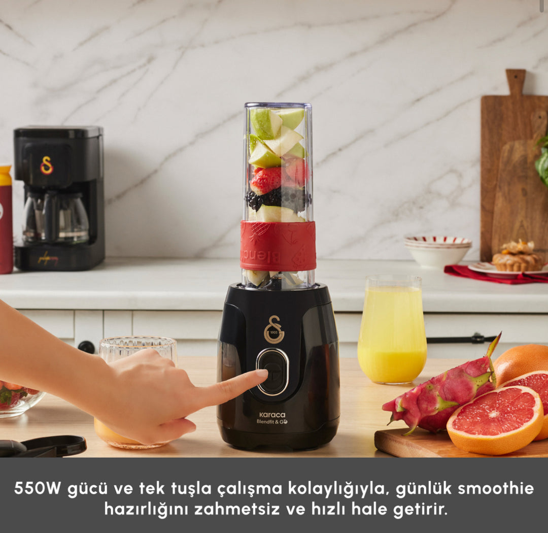 Karaca x Galatasaray BlendFit Go Personal Smoothie-Blender - Sort