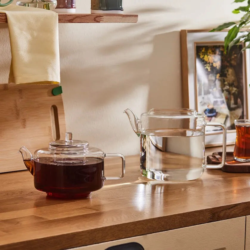 Karaca Flat Borosilikat Glas Tekande - Transparent