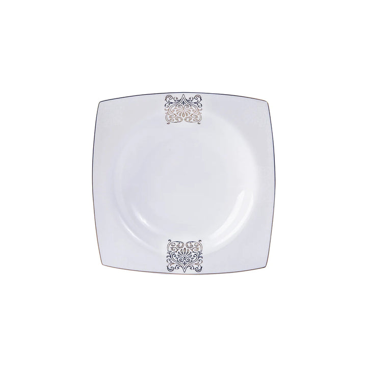 Karaca Fine Bone Lotus 41-delt Middagssæt til 8 Personer – Kvadratisk