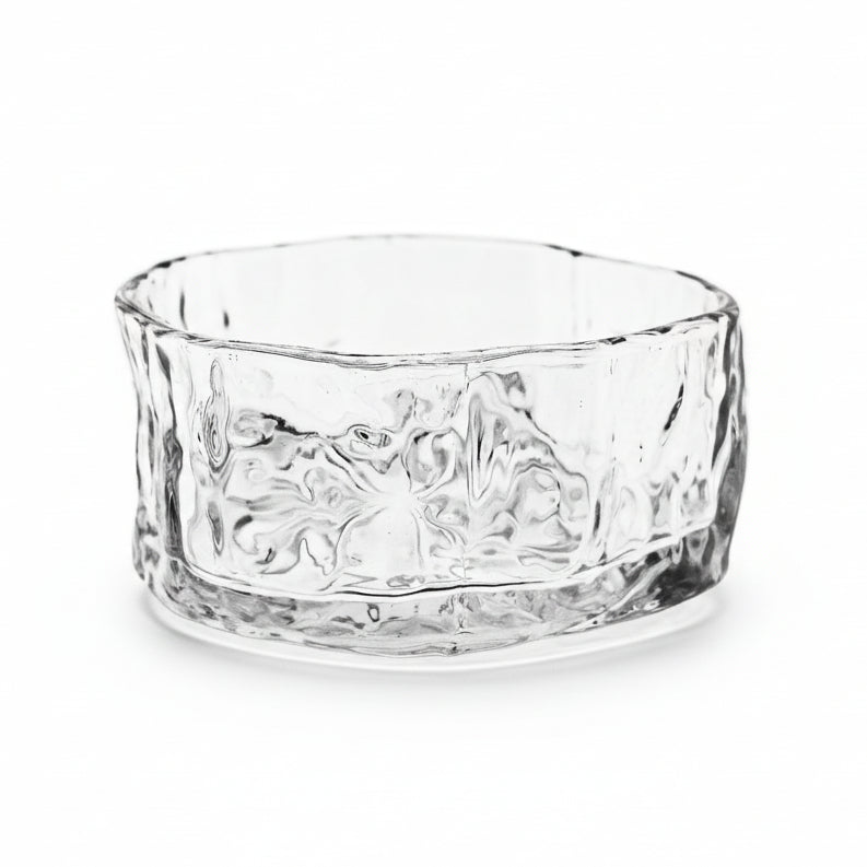 Almina Snow Buccia Dessertskål m/Underkop - Facetsleben Design - 12 Dele - 300 ml