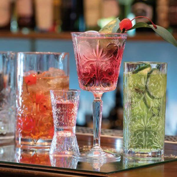RCR Tattoo Cocktail Krystalglassæt 6 Dele - 290 ML