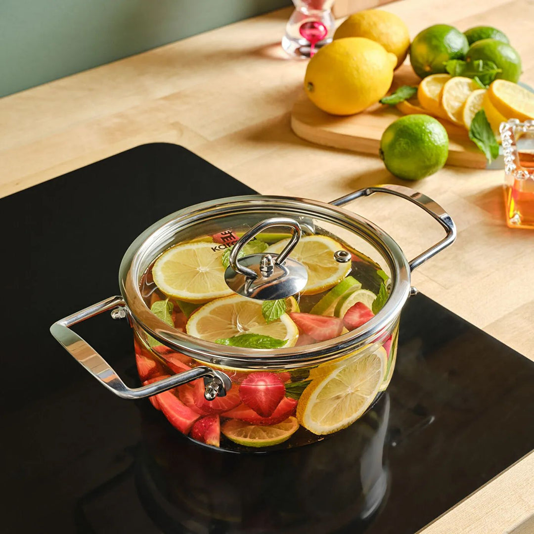 Karaca Amore Dyb Glasgryde (Borosilikat) – 16 cm