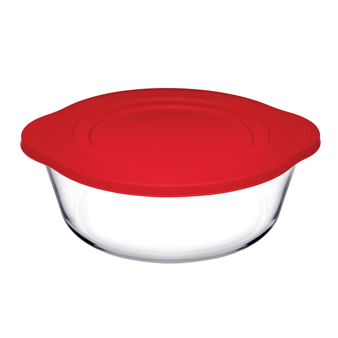 Borcam Rund Glas Ovnform m/Låg - Løven Home