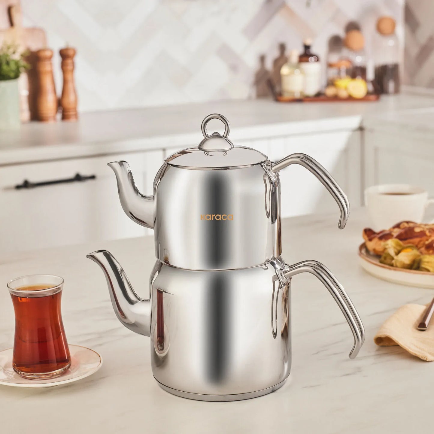 Karaca Esme Midi Çaydanlık Takımı – 1 liter