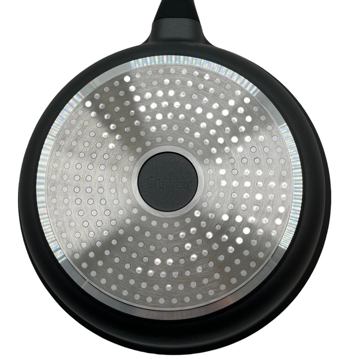 Ferveo Dyb Stegepande Grå 30 cm