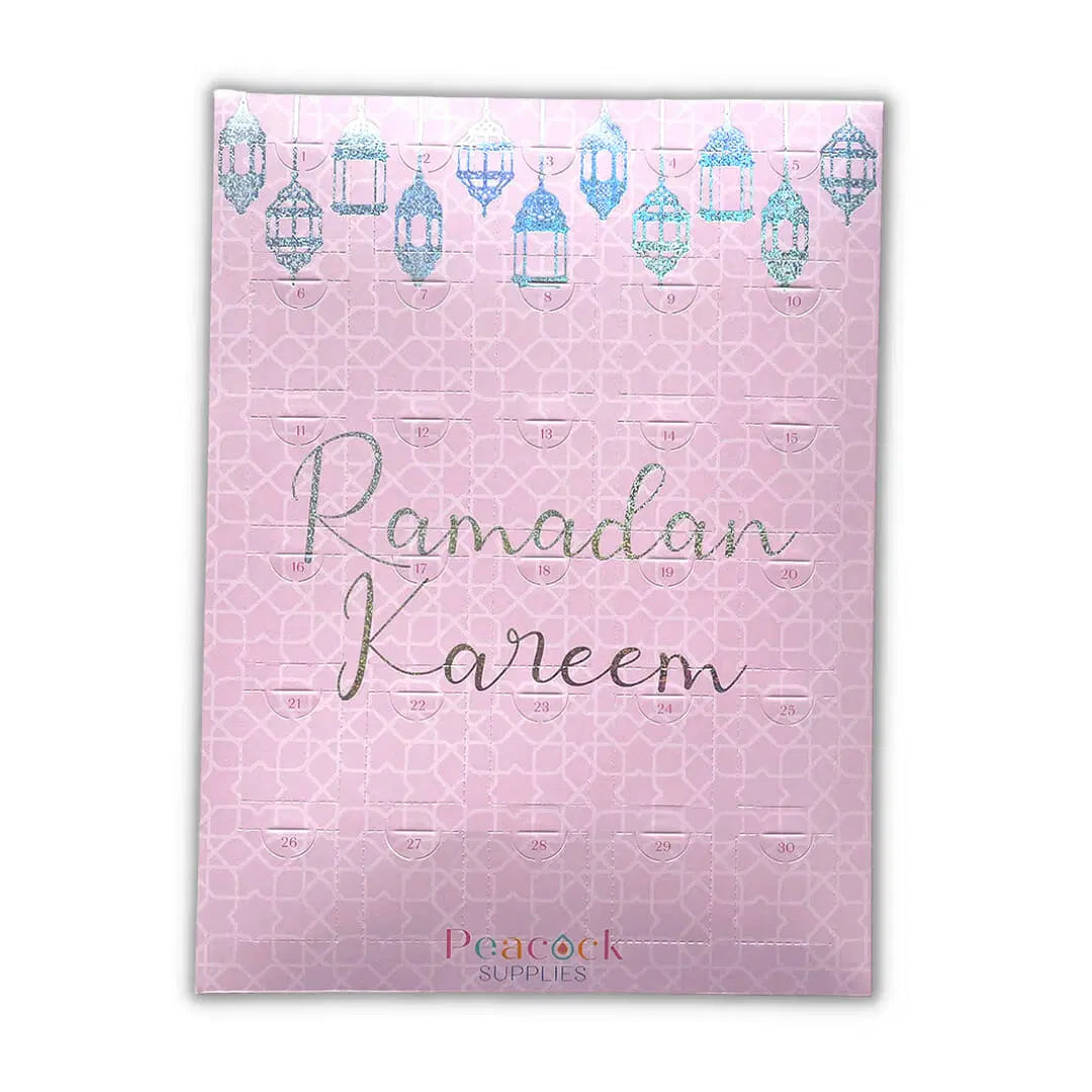 Ramadan Chokoladekalender Pink/Glitter