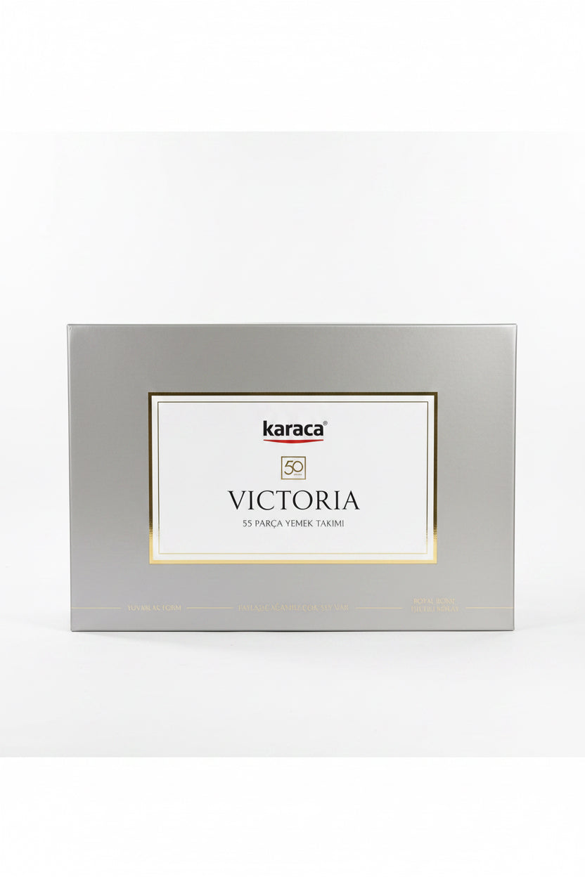 Karaca Victoria Spisestel 55 dele 12 personer
