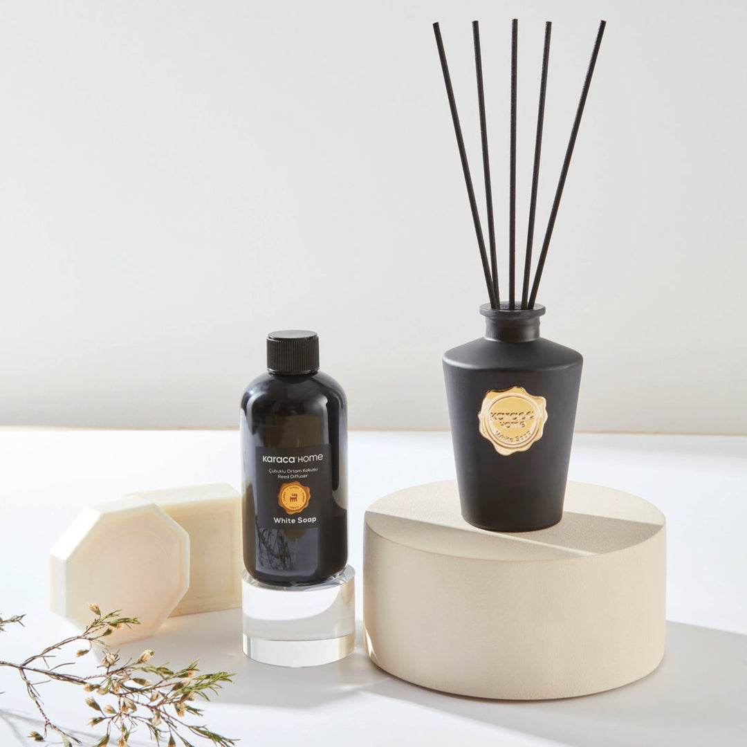 Karaca Home Classy Duftspreder m/Duftpinde – Hvid Sæbe - 200 ml