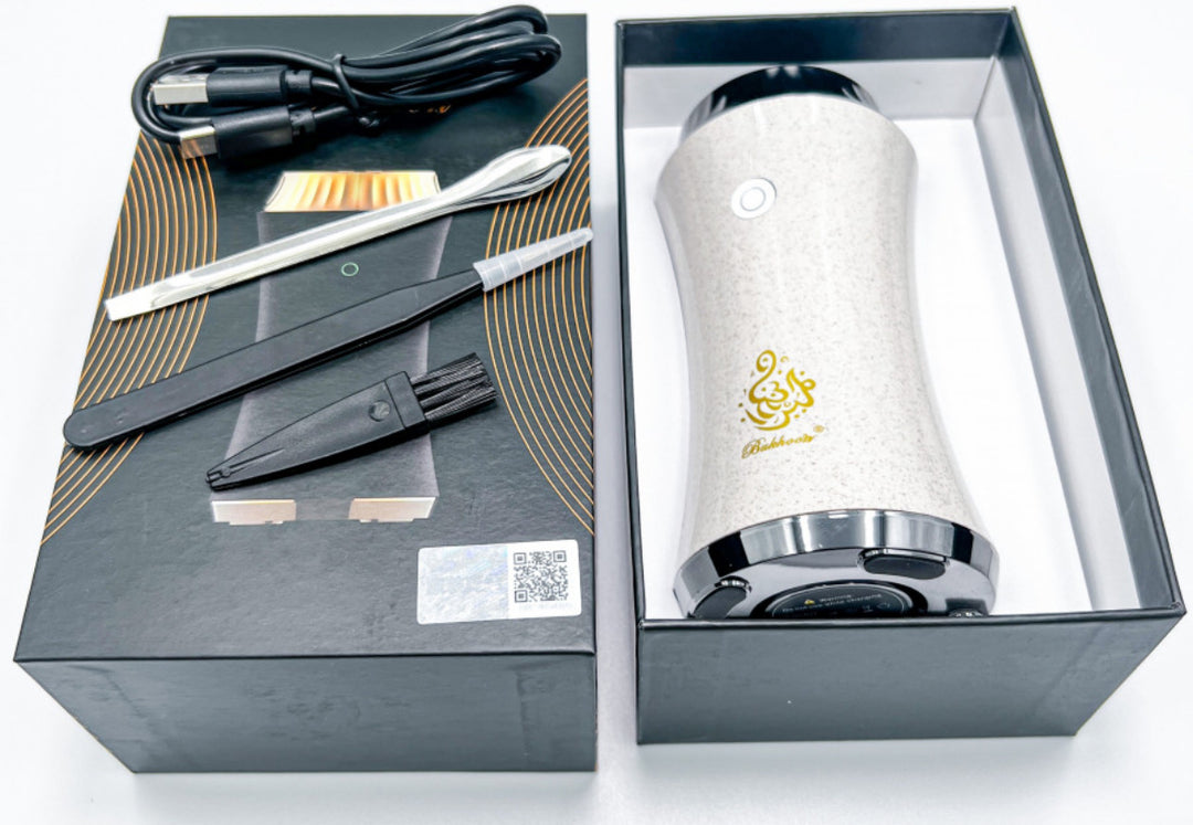 Elektronisk Mobil Røgelsesbrænder Bukhoor (USB-genopladelig)