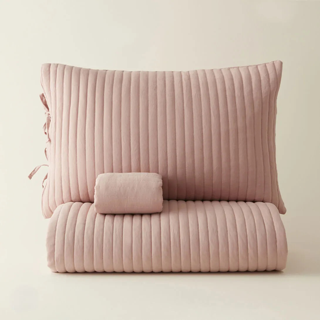 Karaca Home Elie – Dobbeltseng Sengetæppe 230x240 cm - Rose