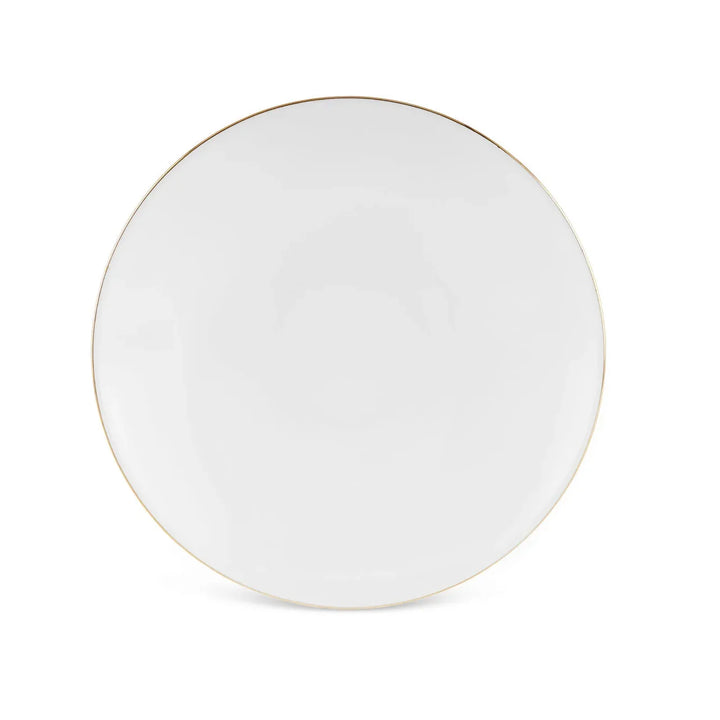 Karaca Fine Pearl - Extra Chanak Tallerkensæt - 55 dele | 12 personer | Hvid/Guld