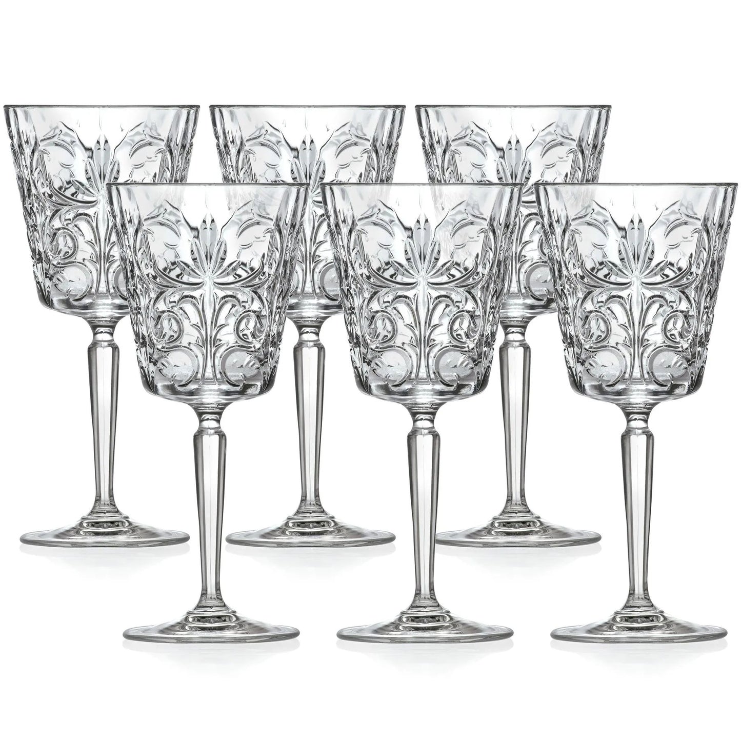 RCR Tattoo Cocktail Krystalglassæt 6 Dele - 290 ML