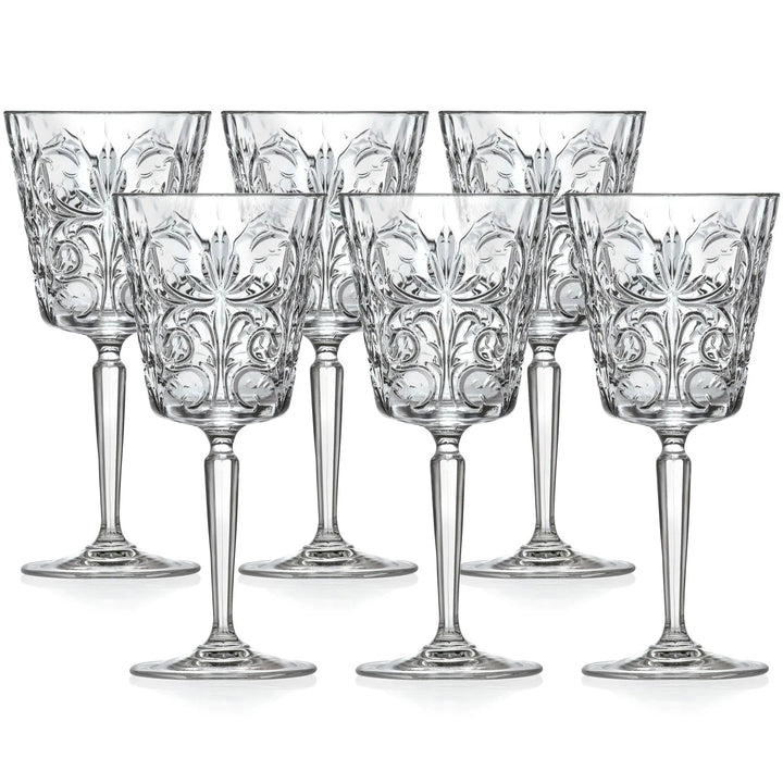 RCR Tattoo Cocktail Krystalglassæt 6 Dele - 290 ML