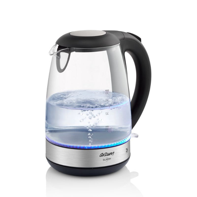 Arzum Glassy Elkedel 1,7 Liter 2200W