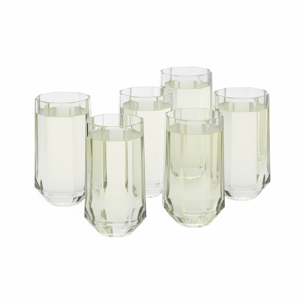 KARACA AKSADE PLAST SODAVANDSGLAS 6 STK. - 470 ML