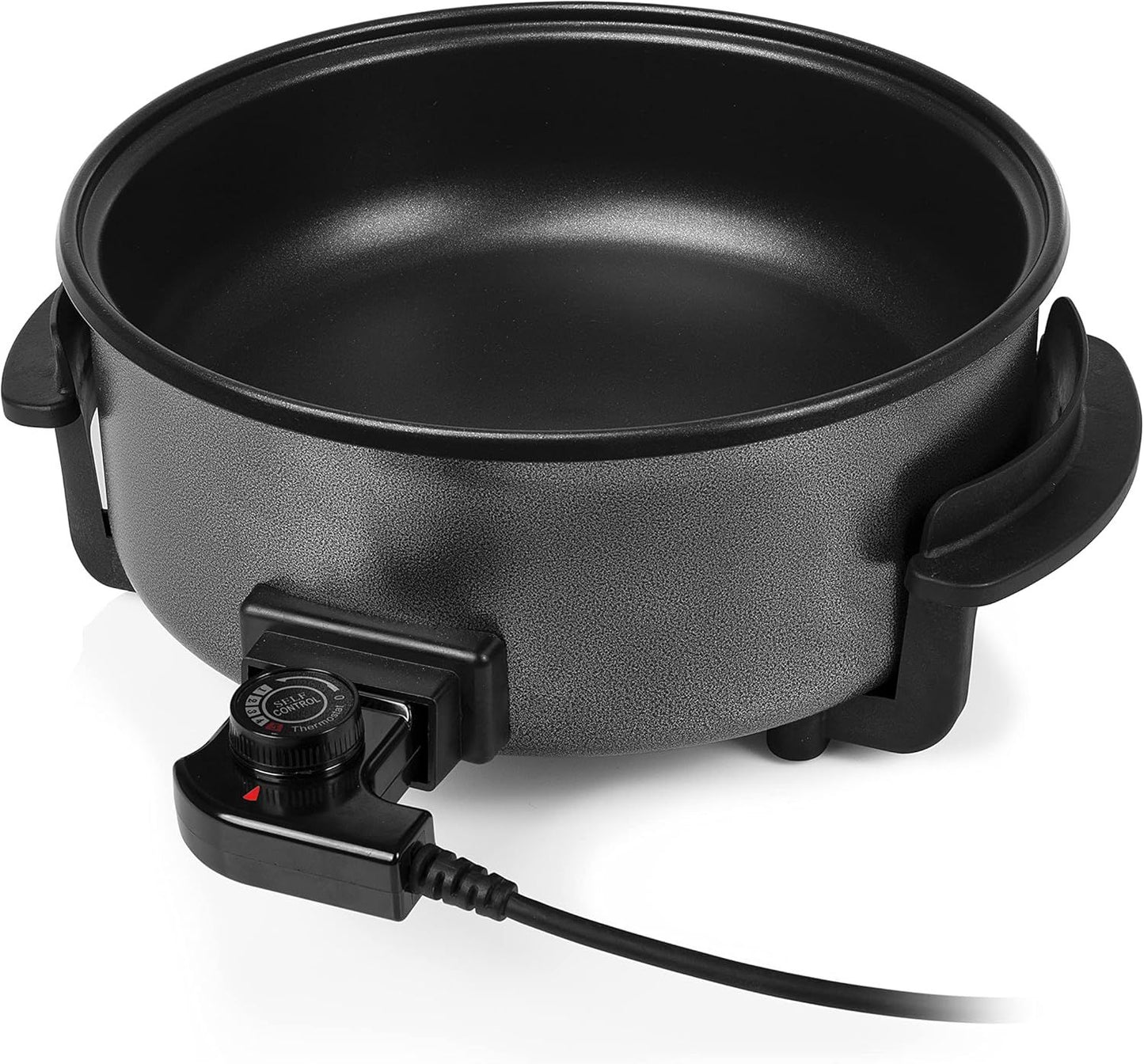 SBS Elektrisk Multifunktionel Pizza/Stegepande 32x7 cm - 5 liter - 1500 W