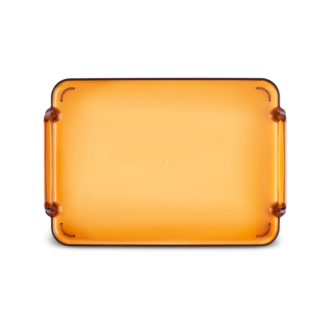 Karaca Claro Rektangulær Serveringsbakke – Amber, 30 cm