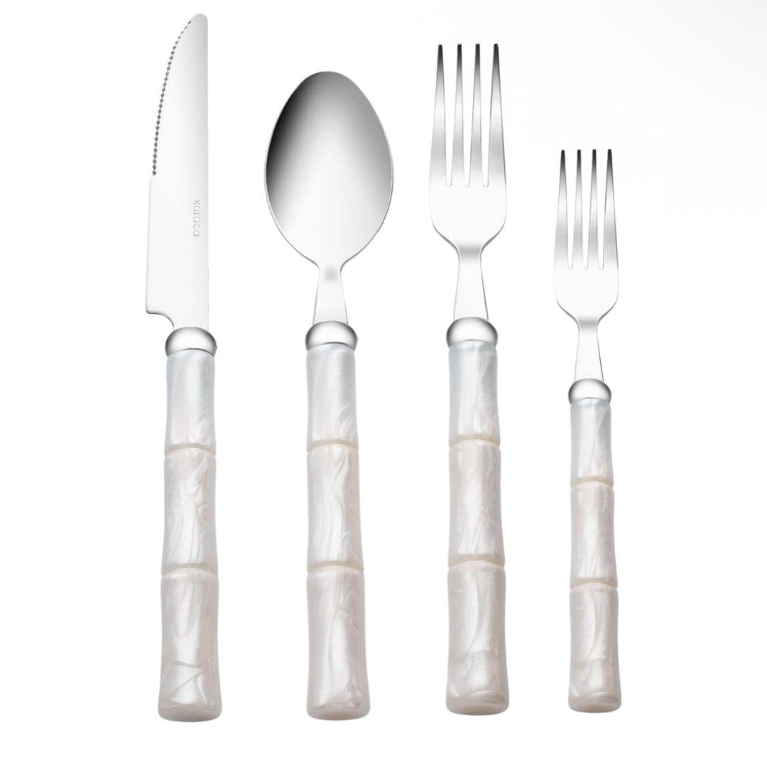 Karaca Ember Perlemor Bestiksæt 24 dele (6 personer)