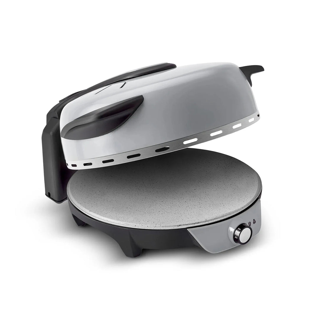 Karaca Gastro 10-i-1 Pizza, Lahmacun & Tandoori Brødmaskine – Biodiamant Sølv - 30 CM