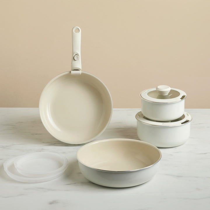 Karaca x Refika Swiss Crystal Almond 9 Dele Grydesæt