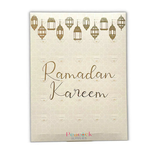 Ramadan Chokoladekalender Creme/Guld