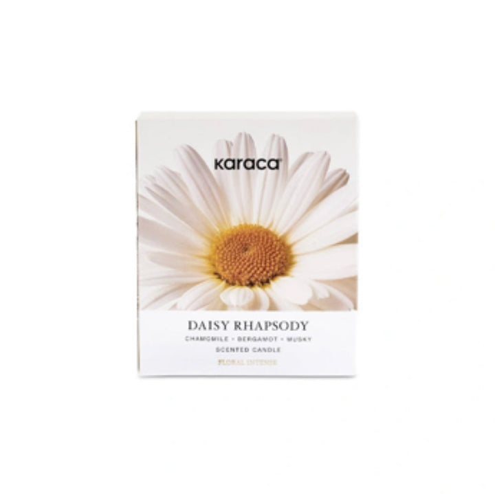 Karaca Home Floral Intense Duftlys – Daisy Rhapsody - 170 g