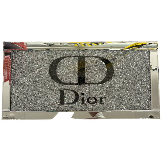 Dior Dekorationsplade Sort/Sølv