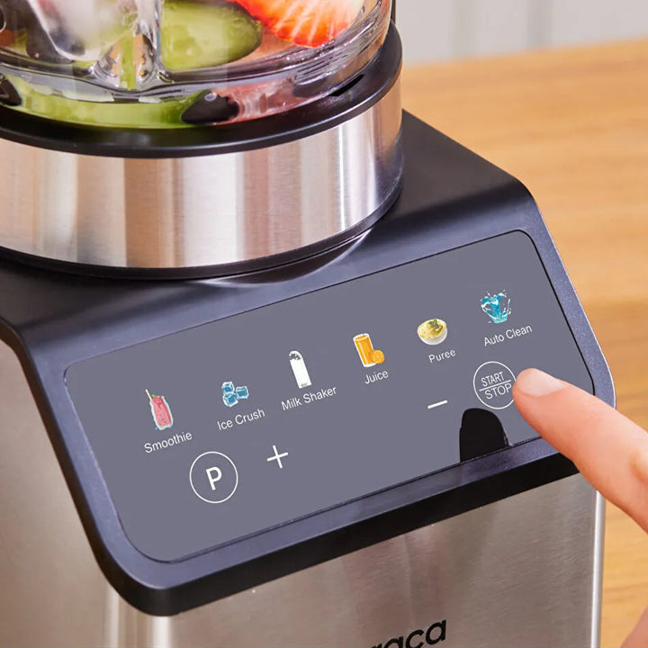 Karaca Color Touch Screen Smoothie Blender 1,5 L – 1200W - Sølv