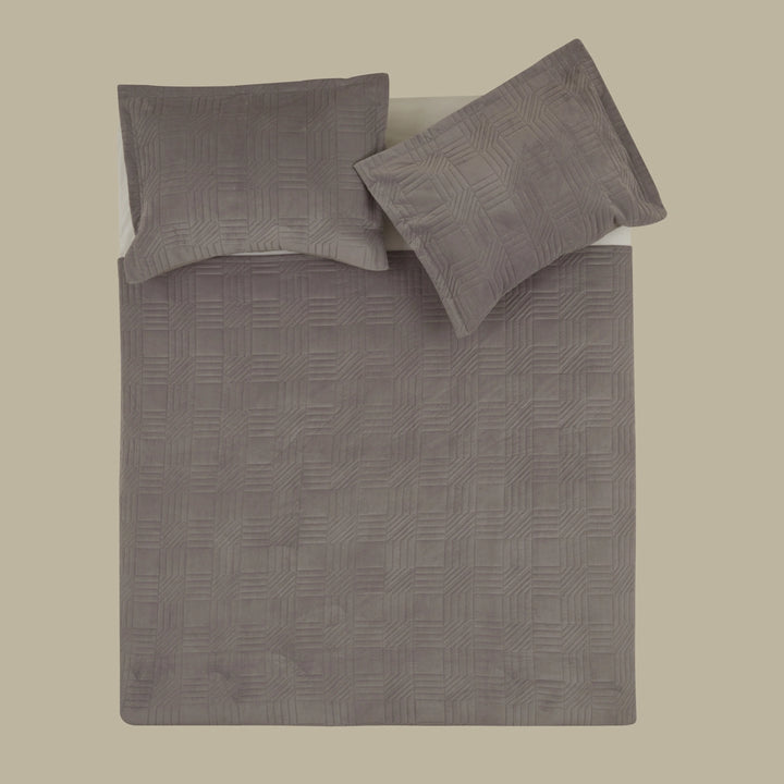 Karaca Home Sally dobbeltseng-overkast sæt – Grå