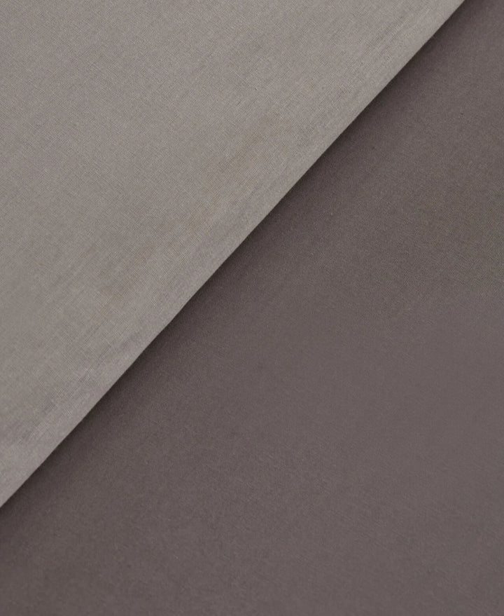 Karaca Home Basis 100 % bomuld dobbeltseng-sengesæt – Antracit