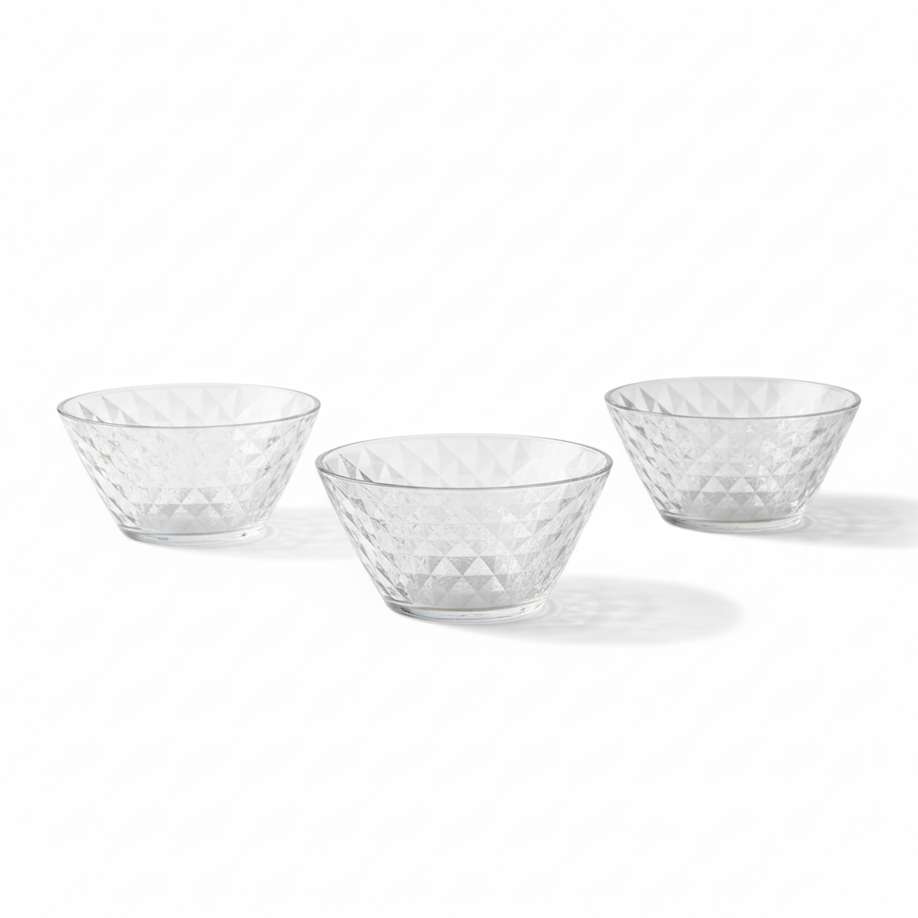 Glasskål Sæt 330 ml. 3 Stk. - Lav Artemis