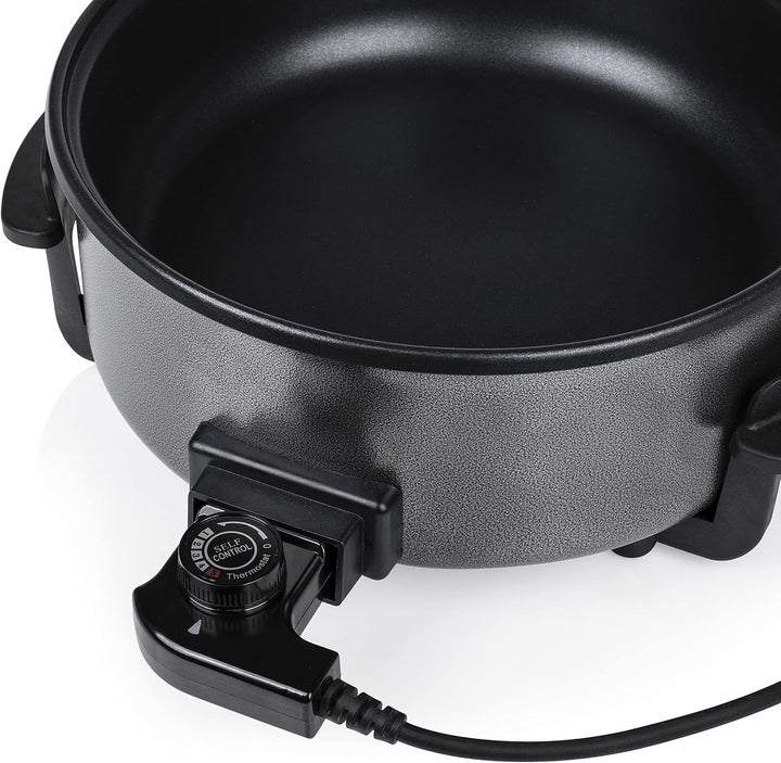 SBS Elektrisk Multifunktionel Pizza/Stegepande 32x7 cm - 5 liter - 1500 W