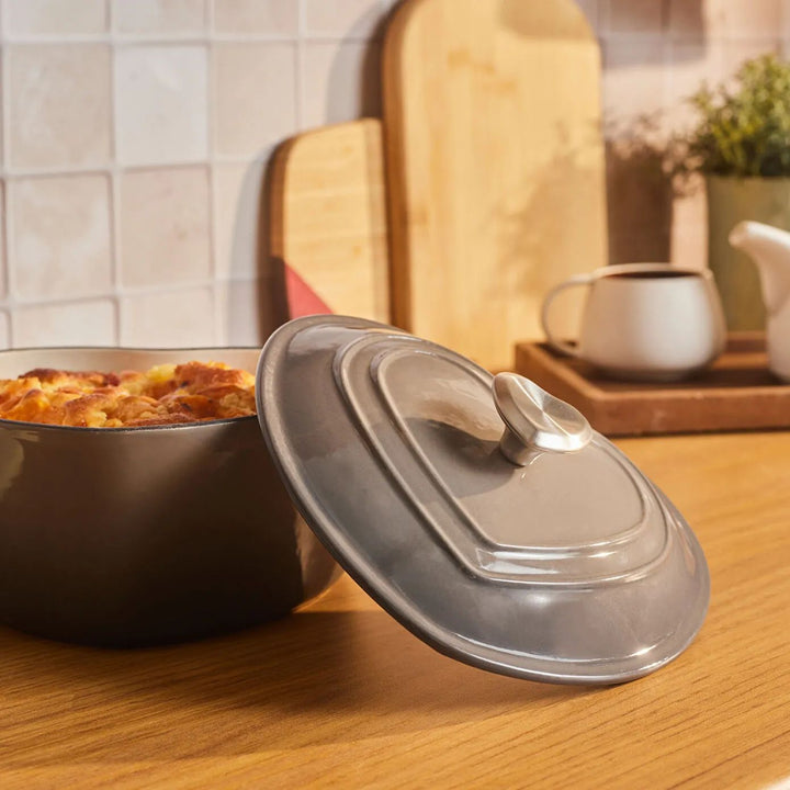 Karaca Love Støbejernsgryde (Induktion) – 1,9 liter - Grå