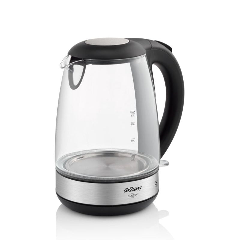 Arzum Glassy Elkedel 1,7 Liter 2200W