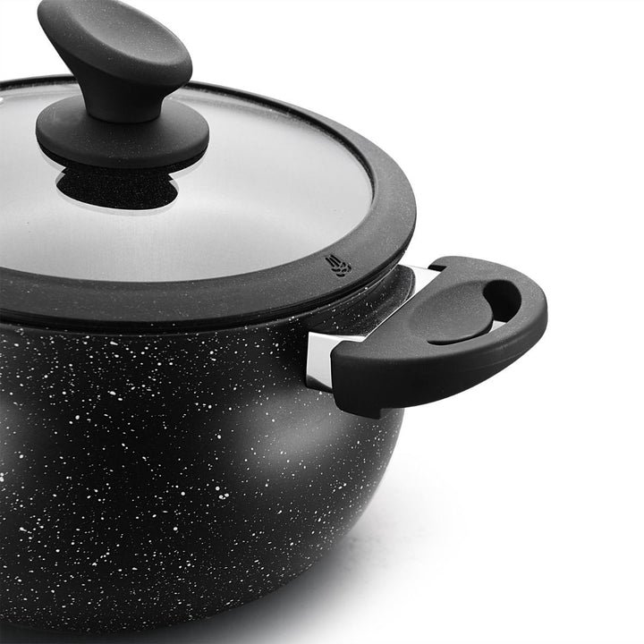 Ferveo Sahra - Damp &amp; Couscous Gryde - 8,4 L | Ø24 cm | Marmorbelagt